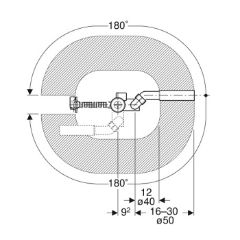 Слив-перелив Geberit 150.525.21.6 хром