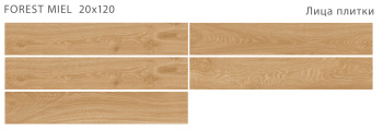 Плитка Forest Miel 20x120 матовая УТ-00000456