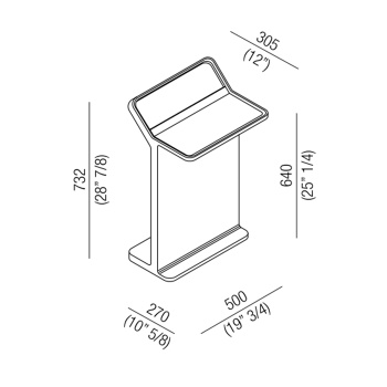 Стойка с полотенцедержателем Agape Multifunzione, 73.2см, напольная, белый ACOM0509Z