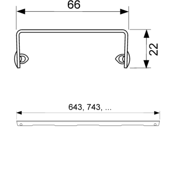 Декоративная решетка Tece Tecedrainline 80 600840 сталь