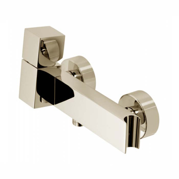 Bossini Cube Смеситель наружный для душа с выходом на 1/2”, цвет: никель шлифованный Z004102.0