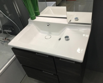 Тумба под раковину 95 см Jacob Delafon Soprano EB1331-N18 белый блестящий белый