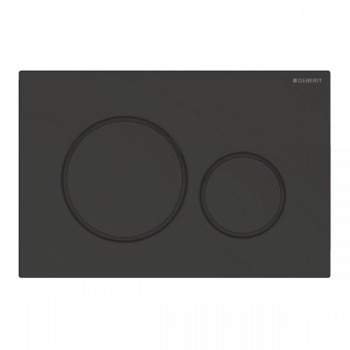 Кнопка смыва Geberit Sigma 20 115.882.16.1 чёрный матовый лак