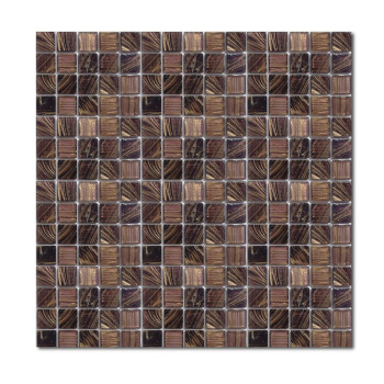 Мозаика Rose Mosaic Gold Star Dark Chocolate Luc 32.2x32.2