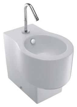 Биде напольное Jacob Delafon Formilia Viragio E4775-00 белый