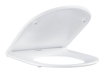 Сиденье для унитаза GROHE Bau Ceramic, с микролифтом, альпин-белый 39913000