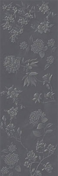 Плитка Villeroy&Boch 1440UL81 Декор Jardin Grey Flower Matt. Rec. 40x120