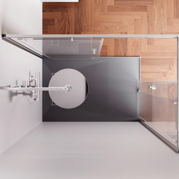 Душевое ограждение AM.PM X-Joy 120х80 W94G-403-12080-MТ