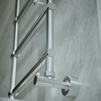 Полотенцесушитель водяной Margaroli Sole 4424703Mb 54x54 черный