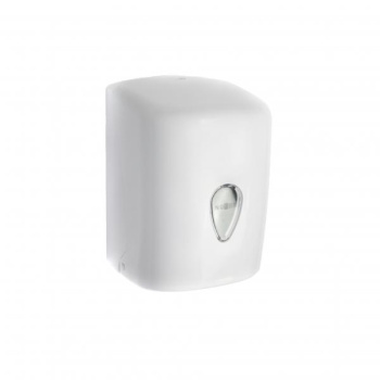Диспенсер для бумажных полотенец wick пластмассовый белый Nofer 04108.W