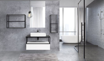 Jacob Delafon Ola Шкаф-пенал белый лак