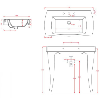 Раковина Artceram JAZZ 91.5х48, 1 отв., серебро JZC002 51 00