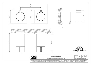 Смеситель для душа Gessi 73034.727 Brass Brushed PVD