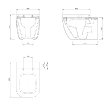 Унитаз подвесной Knief Glam 0600-084-01R петли хром белый матовый