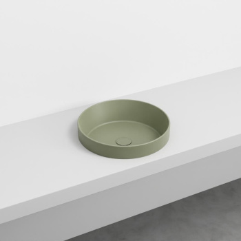 Раковина встраиваемая Cielo Enjoy EJLASIT AG 40 см зеленый