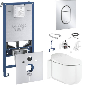 Унитаз с инсталляцией Grohe Sensia Arena 120172