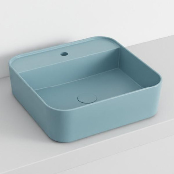Раковина накладная/подвесная Cielo Shui Comfort SHCOLAQF PL 44 см голубой