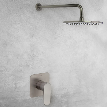 Смеситель для душа Ramonsoler Alexia встраиваемый с тропическим душем никель K3618012NC