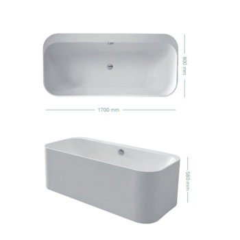 Акриловая ванна Kerasan Tribeca 170x80 743001