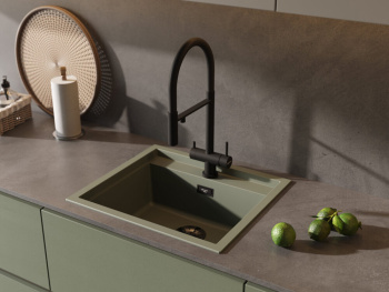 Мойка кухонная Omoikiri Sintesi 57 графит 4997140