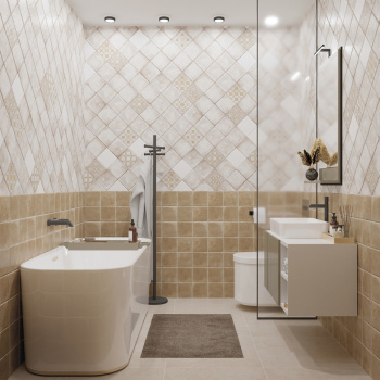 Керамическая плитка Eletto Ceramica Cartagena Ornament 15x15 см 00-00108652