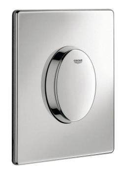 Панель смыва для унитаза GROHE Skate Air вертикальная 1 режим смыва, хром 38564000