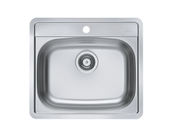 Мойка LINE MAXIM 90-SAT 795X505 2Xс сифоном 1127257 (FS,коробка),