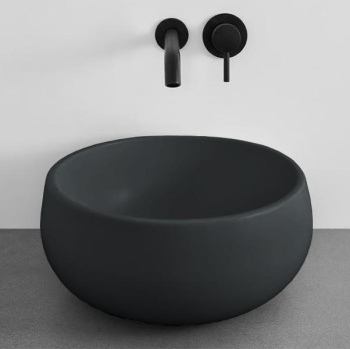 Раковина накладная Cielo Le Bacinelle BATO BA 43 см черный
