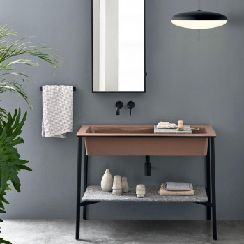 Раковина встраиваемая Cielo I Catini Catino CALARSF CP 110 см розовый