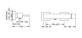 Смеситель для душа Jorger Empire Royal 626.20.600.020 gold