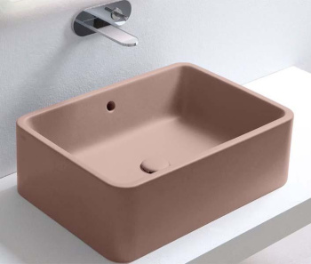 Раковина накладная Cielo Shui Comfort SHLAA6020 CP 60 см розовый