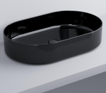 Раковина накладная Cielo Shui Comfort SHCOLAO60 N 60 см черный