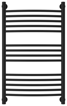 Полотенцесушитель водяной Сунержа Богема+ выгнутая 800х500 31-0221-8050 матовый черный
