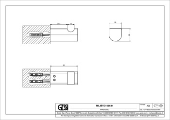 Крючок Gessi Rilievo 59521.720 Nickel PVD