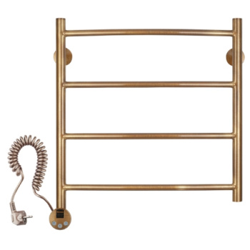 Полотенцесушитель электрический Secado Милан 1 4603777478742 50х53 правый бронза