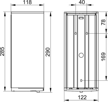 Дозатор для жидкого мыла Keuco Plan 14986010037 хром