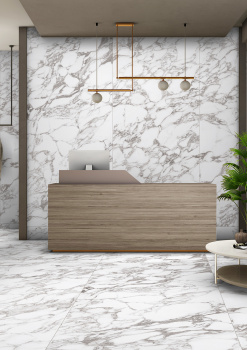 Слэб керамический STAROSLABS Arabescato Oscuro 2800x1200x6 Soft Satin шт