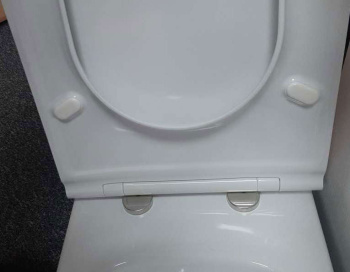 Сиденье для унитаза Jacob Delafon Rodin+ E23280-00 белое