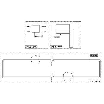 Полотенцедержатель настенный Stella Stella 64 см 602/64 хром ST 10034 CR00