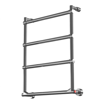 Полотенцесушитель электрический Margaroli Sole 5124704BBBB 64x52 правый никель