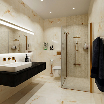 Керамогранит AB 1125G Statiario Titan gloss 600x600