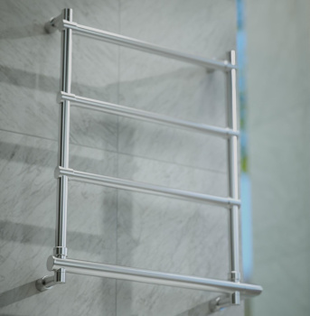 Полотенцесушитель электрический Margaroli Sole 5424704CRNB 66x57 хром