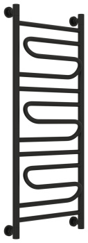 Полотенцесушитель водяной Сунержа Элегия+ 1000х400 31-0205-1040 матовый черный