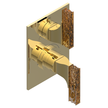 Смеситель для душа THG Ginkgo U5E-F01-5500BE полированное золото