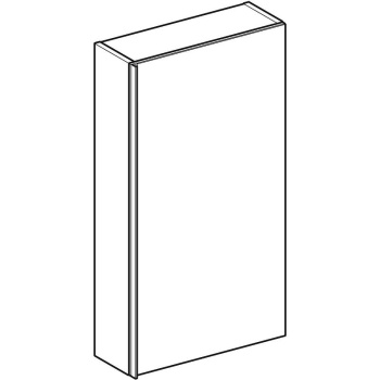 Подвесной шкаф Geberit Acanto 500.639.JL.2 Песчаный глянец плоский