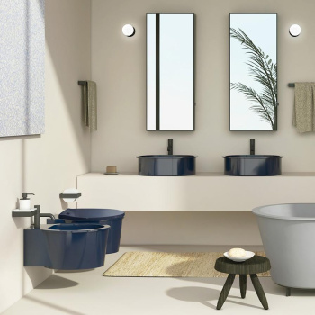 Раковина накладная Cielo I Catini Catino CALAT45 OL 45 см синий