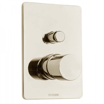 Bossini Oki Встраиваемая часть смесителя для душа на 1 выход , цвет: никель шлифованный  Z00007