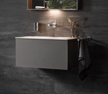 Тумба под раковину Keuco Plan 120 32981290000 инокс матовый