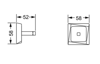 Крючок Jorger Turn 623.00.022.000 chrome