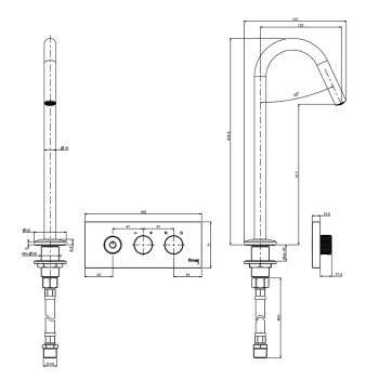Смеситель для раковины Fima Carlo Frattini Switch On F5951CCR хром